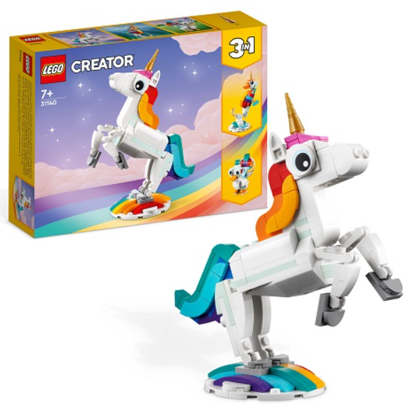 Lego 31140 Creator 3-in-1 Magical Unicorn