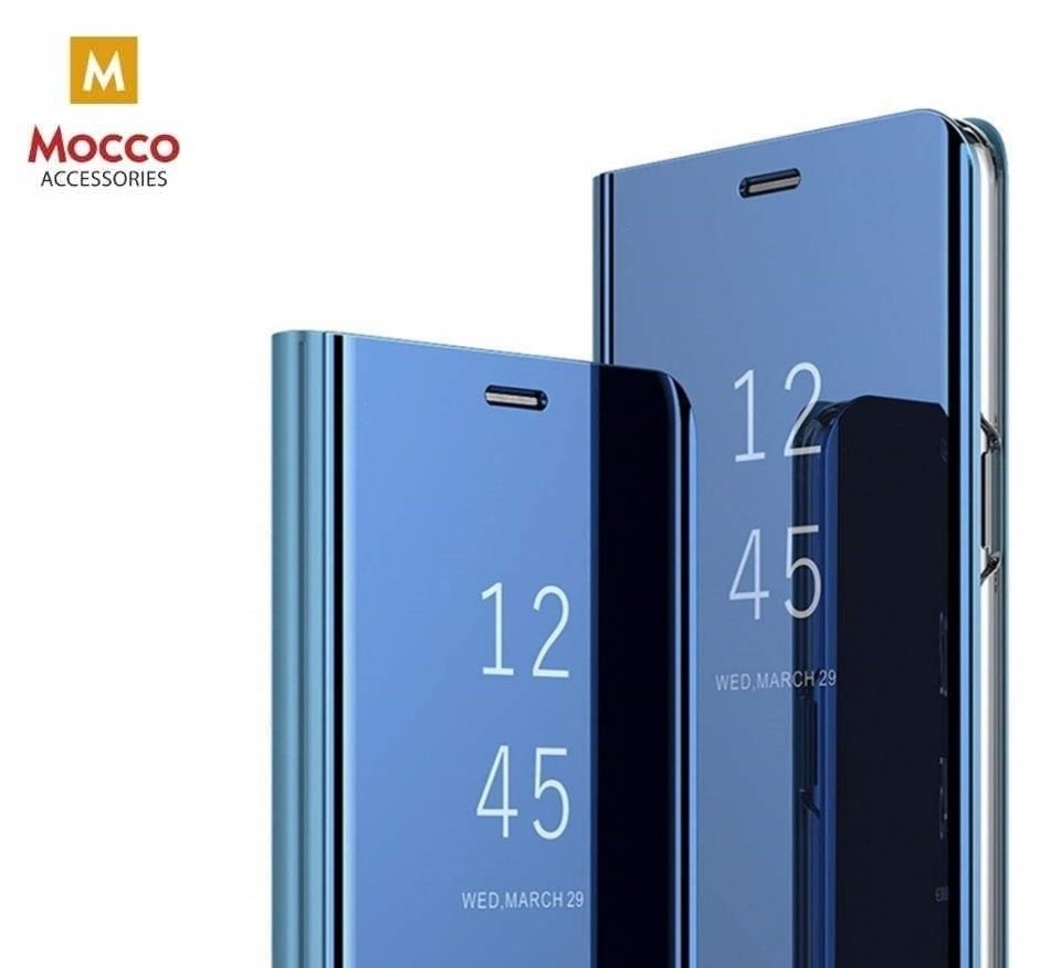 Mocco Clear View Cover Case for Samsung Galaxy S23, Blue