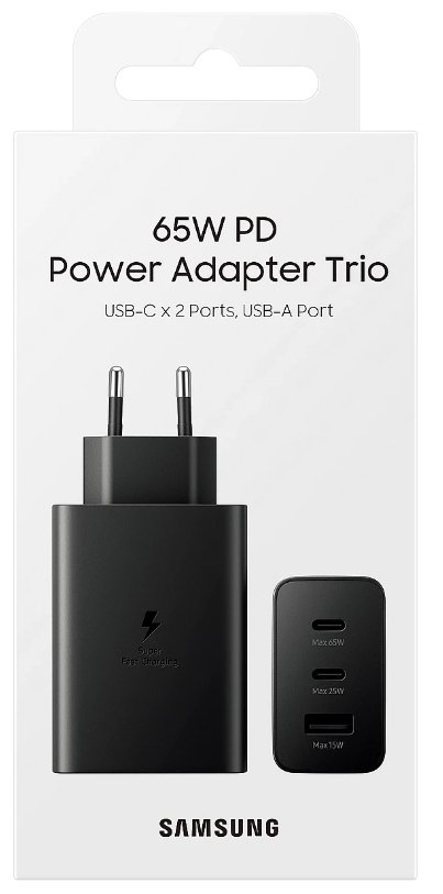 SAMSUNG EP-T6530 Power Adapter Trio 65W