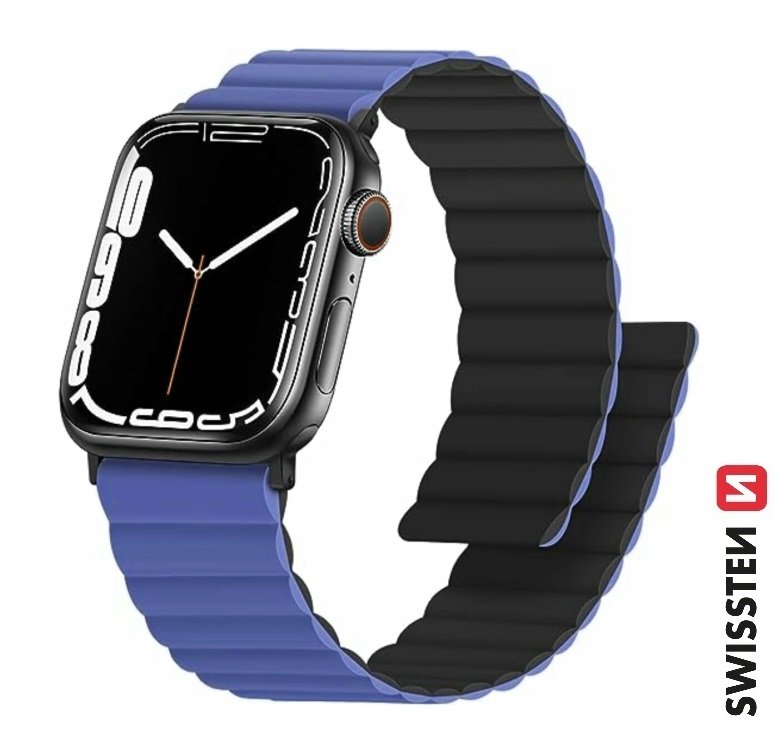 Swissten Silicone Magnetic Band for Apple Watch 38/40 mm