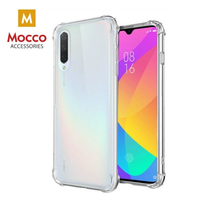 Mocco Anti-Shock Case, 0.5 mm Silicone Case for Samsung Galaxy A42 5G, Transparent