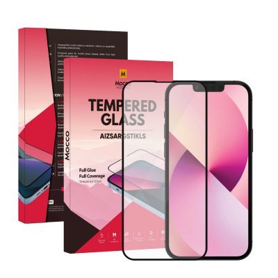 Mocco Full Glue Signature Edition Tempered Glass Full Coverage with Frame for Apple iPhone 16 Pro