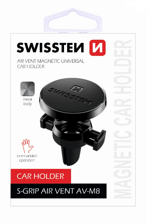 Swissten S-Grip AV-M8 Universal Car Air Vent Device Holder