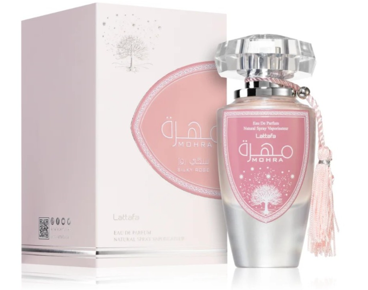 Lattafa Mohra Silky Rose Perfume EDP 100ml