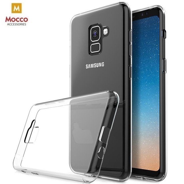 Mocco Ultra-Thin Back Case, 0.3 mm Silicone Case for Samsung Galaxy J400 J4 (2018), Transparent