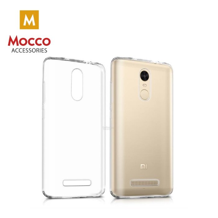 Mocco Ultra-Thin Back Case, 0.3 mm Silicone Case for Huawei Y7 Pro (2018) / Enjoy 7C, Transparent