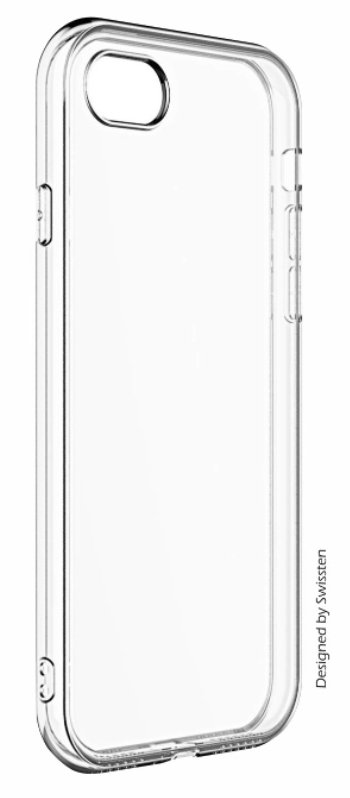 Swissten Clear Jelly Back Case 1.5 mm Silicone Case for Apple iPhone 14 Plus, Transparent