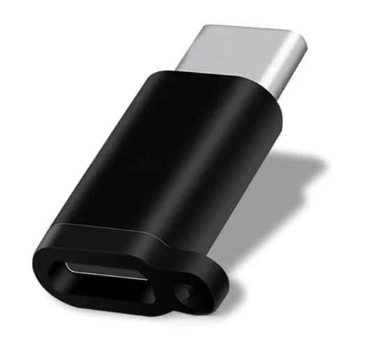 Mocco Universal Micro USB to USB Type-C Adapter, Black (OEM)