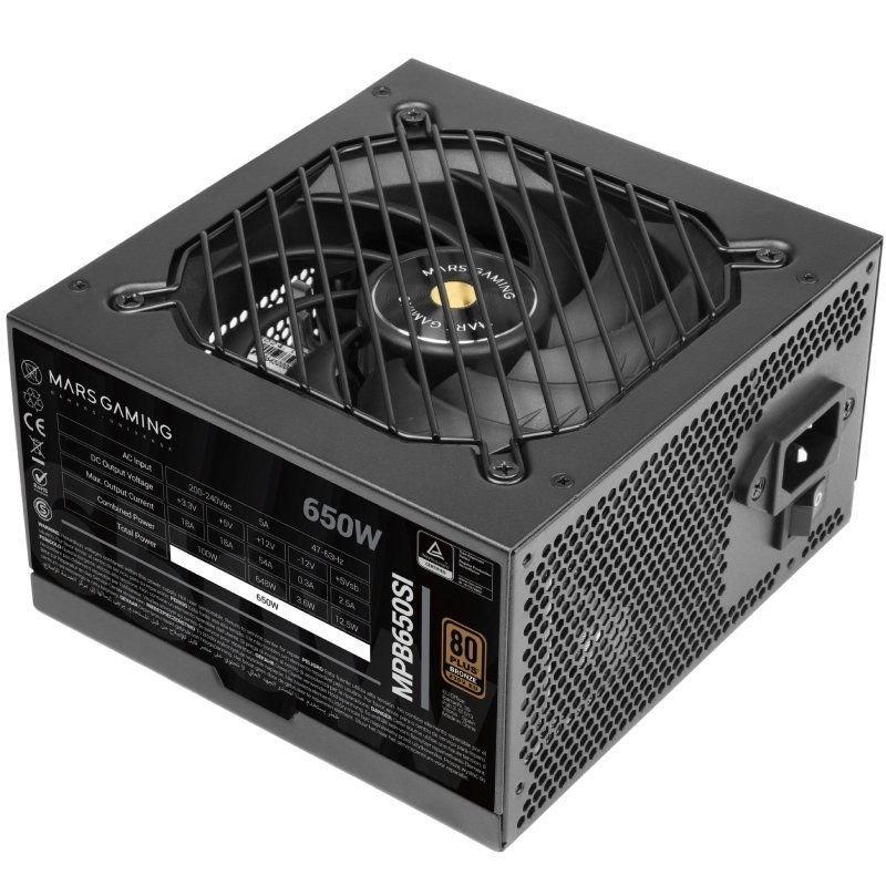 Mars Gaming MPB650SI Power Supply ATX 650W