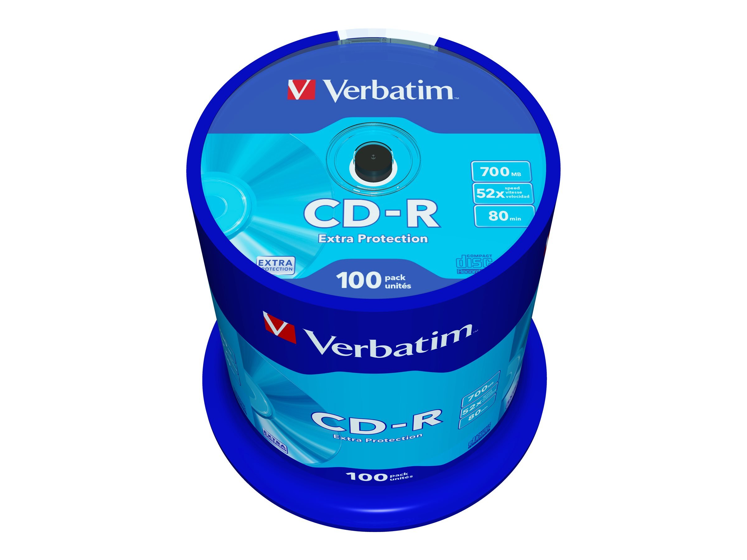 Verbatim CD-R 700MB 100pcs Pack 52x