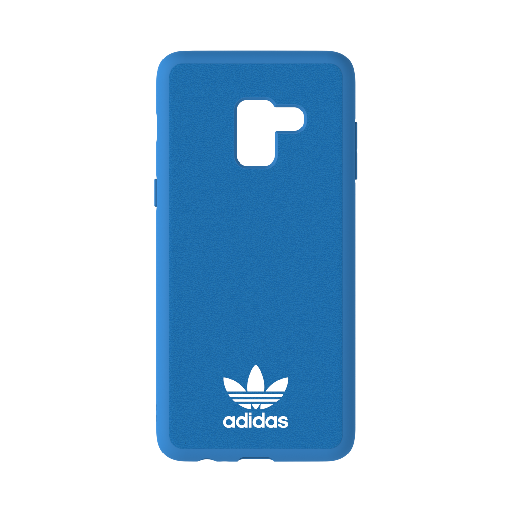Adidas OR Moulded Case - Bumper for Samsung Galaxy A730 A8+ (2018) in Blue