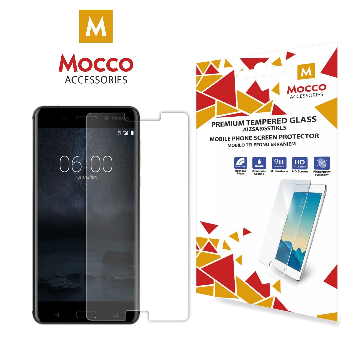 Mocco Nokia 6 Tempered Glass Screen Protector