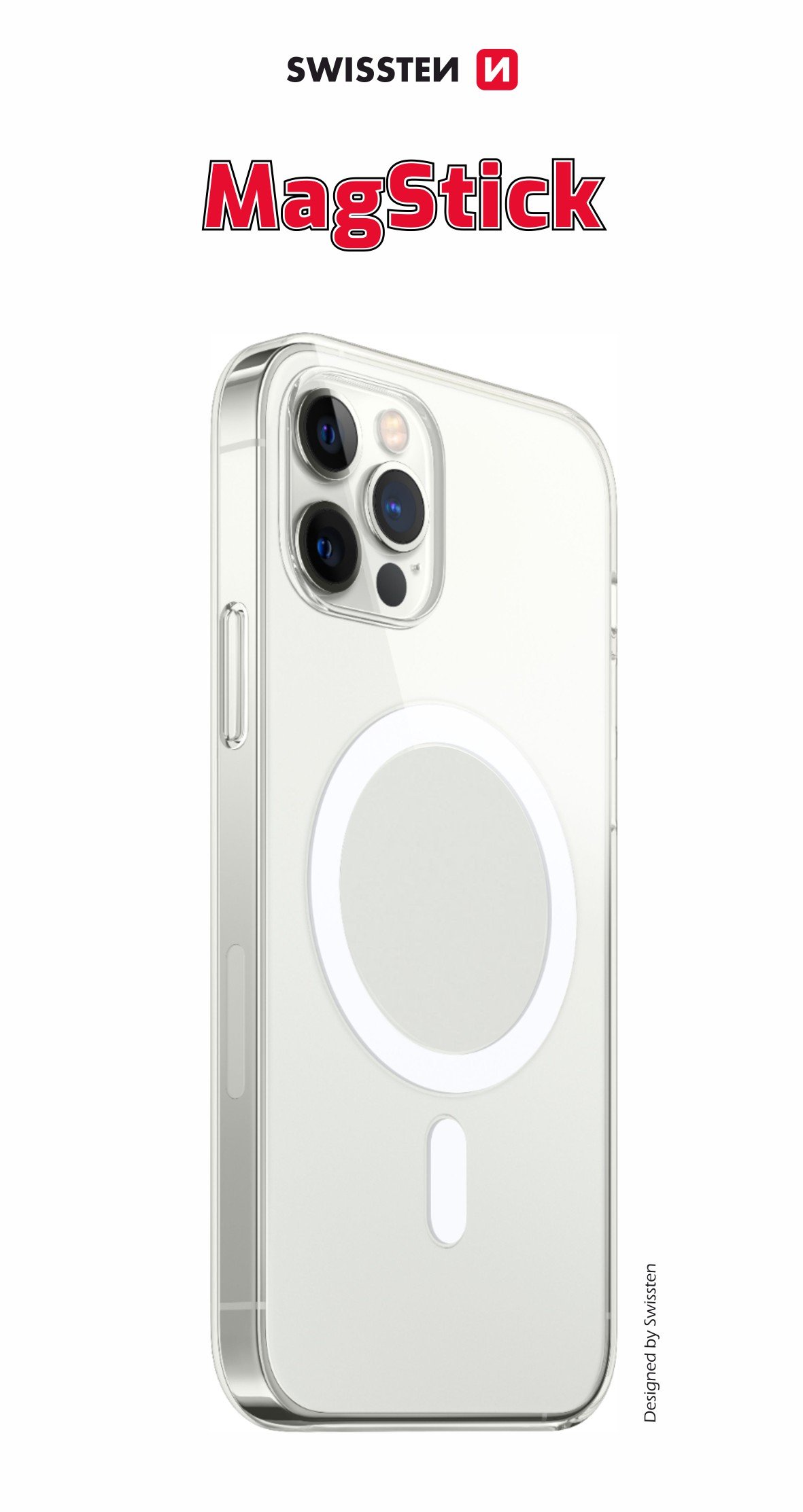 Swissten Clear Jelly MagSafe Back Case for Apple iPhone 15 Pro Max