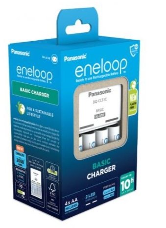 PANASONIC Smartplus + 4x AA ENELOOP 2000 mAh