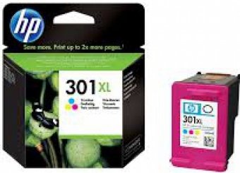 HP 301XL Tri-Color Ink Cartridge (CH564EE)