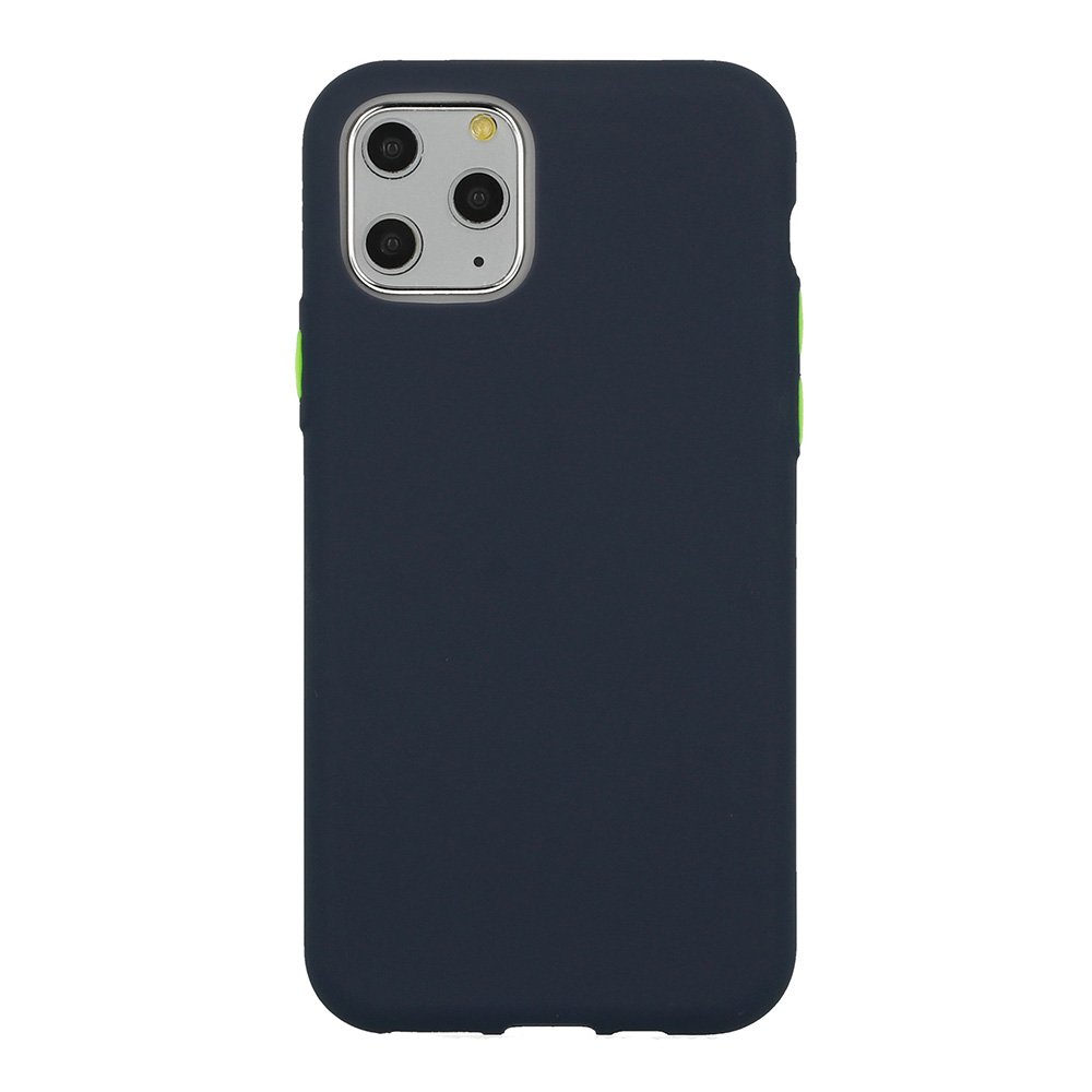 Mocco Soft Cream Silicone Back Case for Samsung Galaxy S21 Plus in Dark Blue