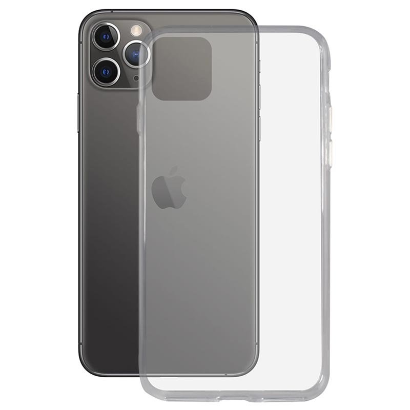 Mocco Ultra-Thin Back Case, 1.8 mm Silicone Case for Apple iPhone 11 Pro, Transparent