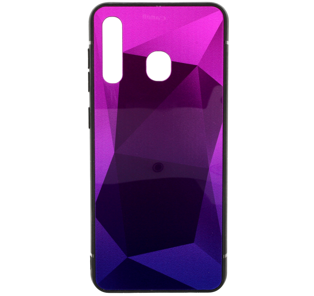 Mocco Stone Ombre Back Case, Silicone Case with Gradient Color, for Apple iPhone 11 Pro Max, Purple-Blue