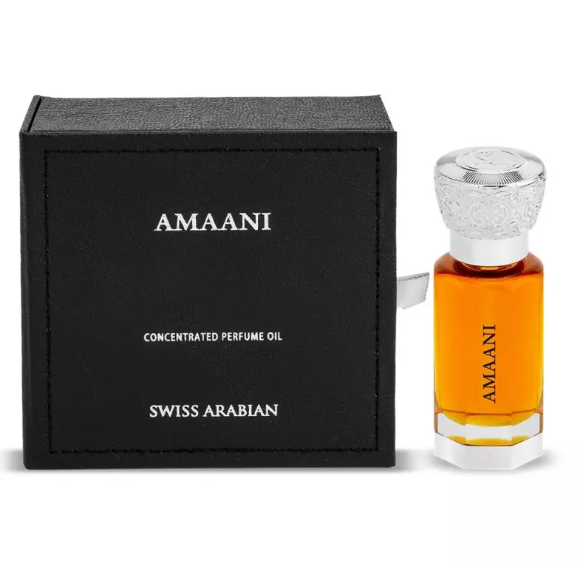 Swiss Arabian Amaani Perfume Oil CPO 12 ml Tester