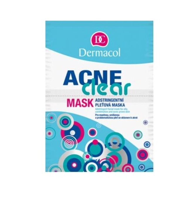 Dermacol ACNEclear Astringent Facial Mask 2 x 8 g