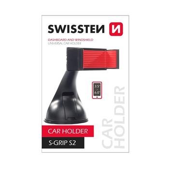 Swissten S-GRIP S2 Universal Window Holder with 360° Rotation for Devices 3.5"–6.0"