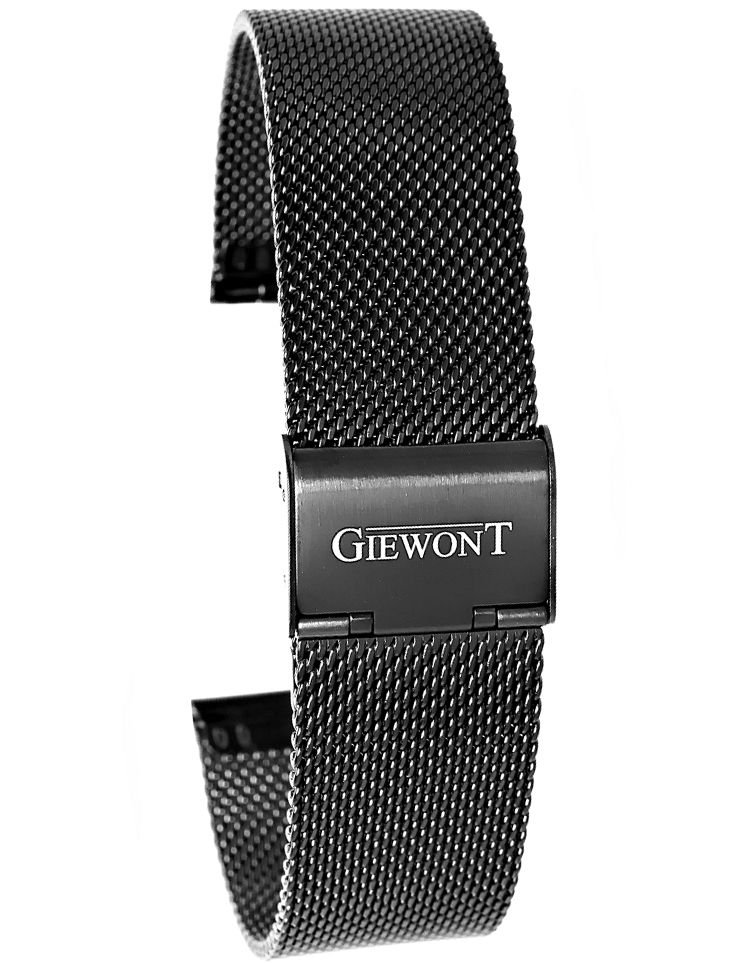 Giewont GW330 Watch Strap / Black