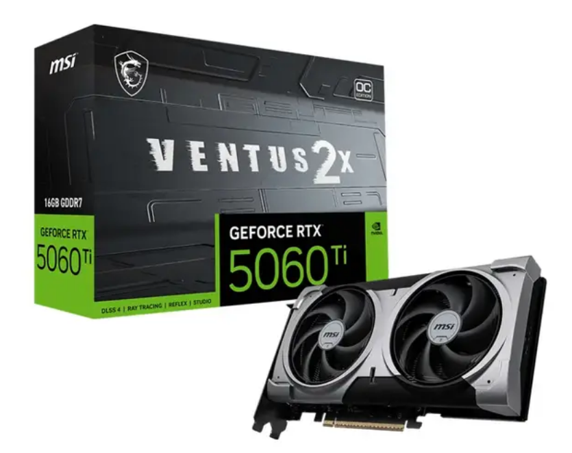 MSI GeForce RTX 5060 Ti graphics