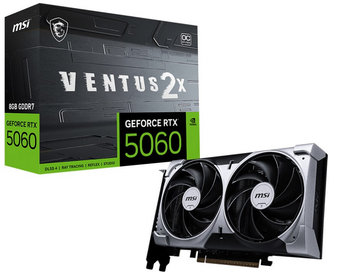 MSI GeForce RTX 5060 8G VENTUS