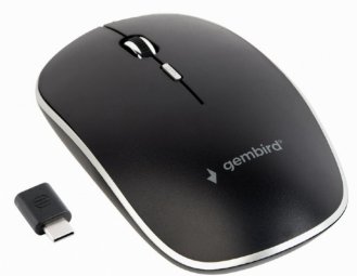 Gembird Silent Wireless Type-C Mouse (MUSW-4BSC-01)