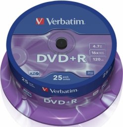 Verbatim Blank DVD+R AZO 4.7GB