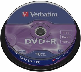 Verbatim Blank DVD+R AZO 4.7GB
