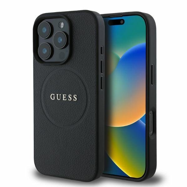GUESS GUHMP16LPGHSMMK Back Case for Apple iPhone 16 Pro