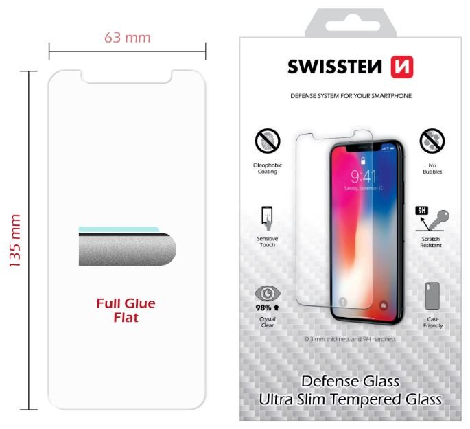 Swissten Premium 9H Tempered Glass Screen