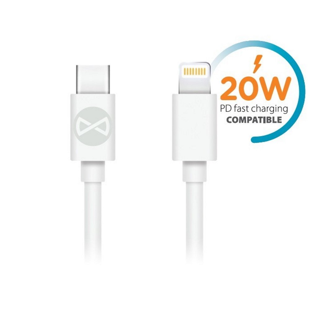 Forever USB-C to Lightning 20W Cable
