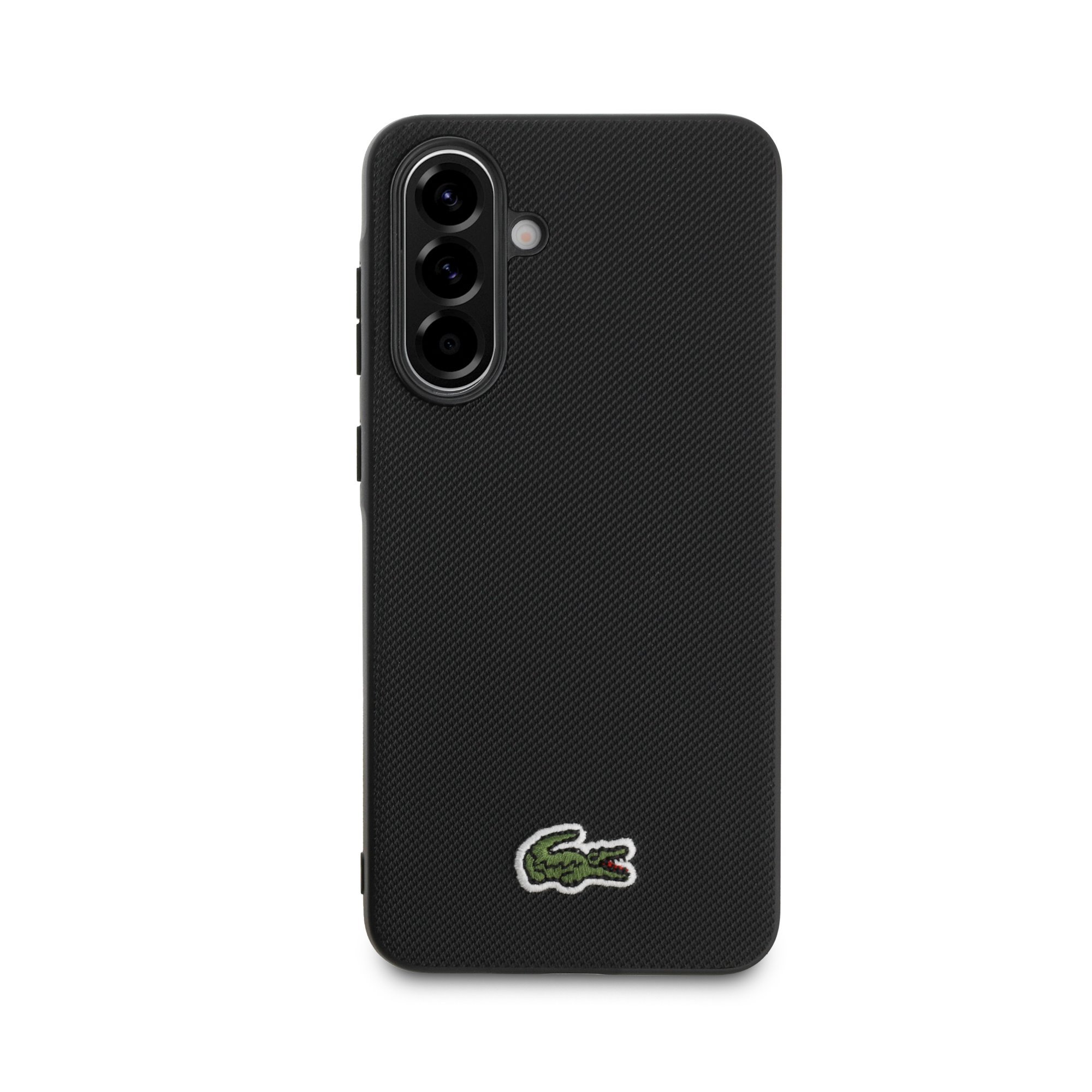 Lacoste Iconic Petit Pique Woven Logo MagSafe Case for Samsung Galaxy A56