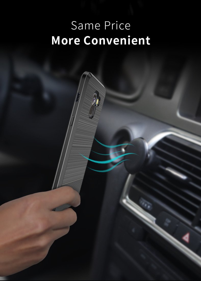 Dux Ducis Mojo Case Premium High-Quality Protective Silicone Case for Samsung Galaxy J4 (2018) J400 – Black