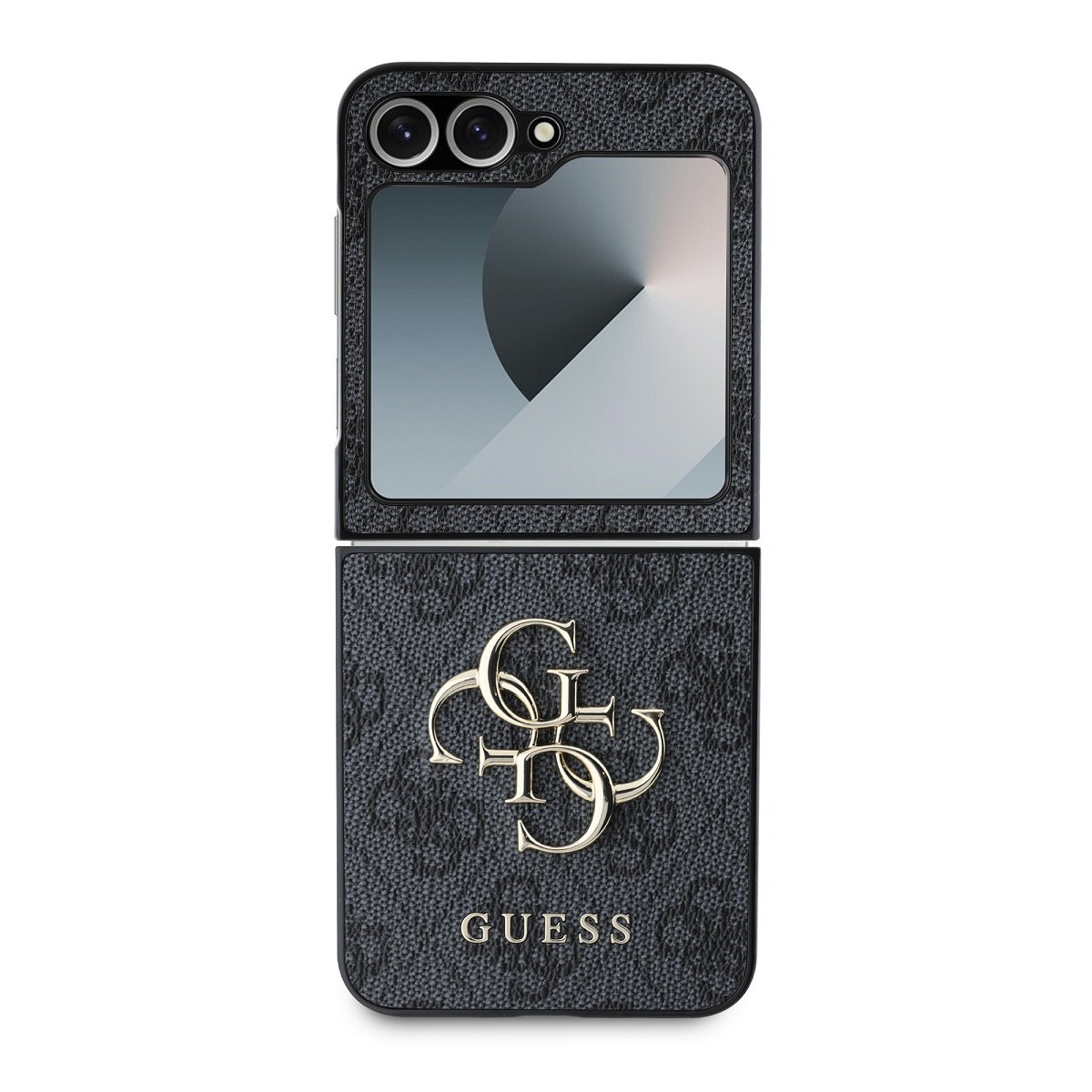 GUESS PU 4G Metal Logo Case for Samsung Galaxy Z Flip 6/7 FE