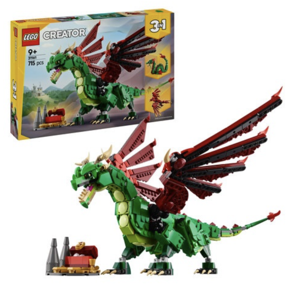 Lego 31161 Medieval Dragon Building Sets