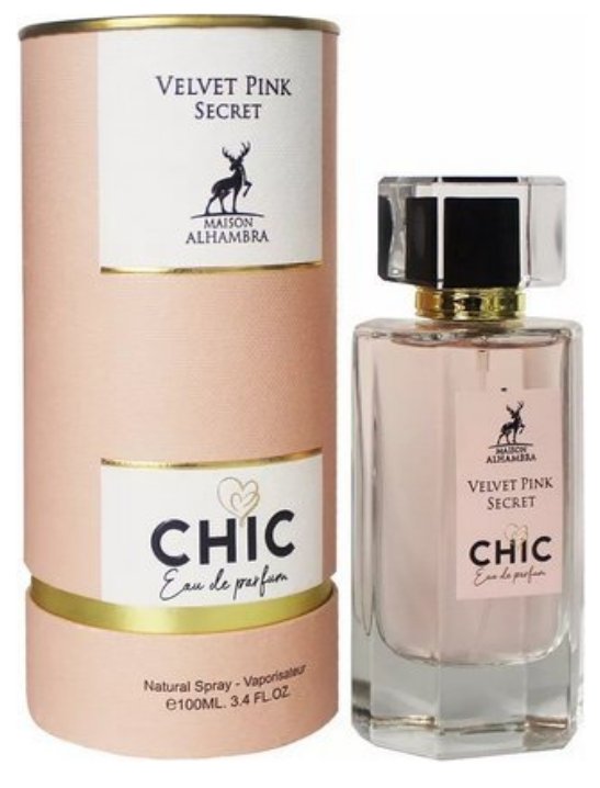 Maison Alhambra Chic Velvet Pink Secret Eau de Parfum 100 ml
