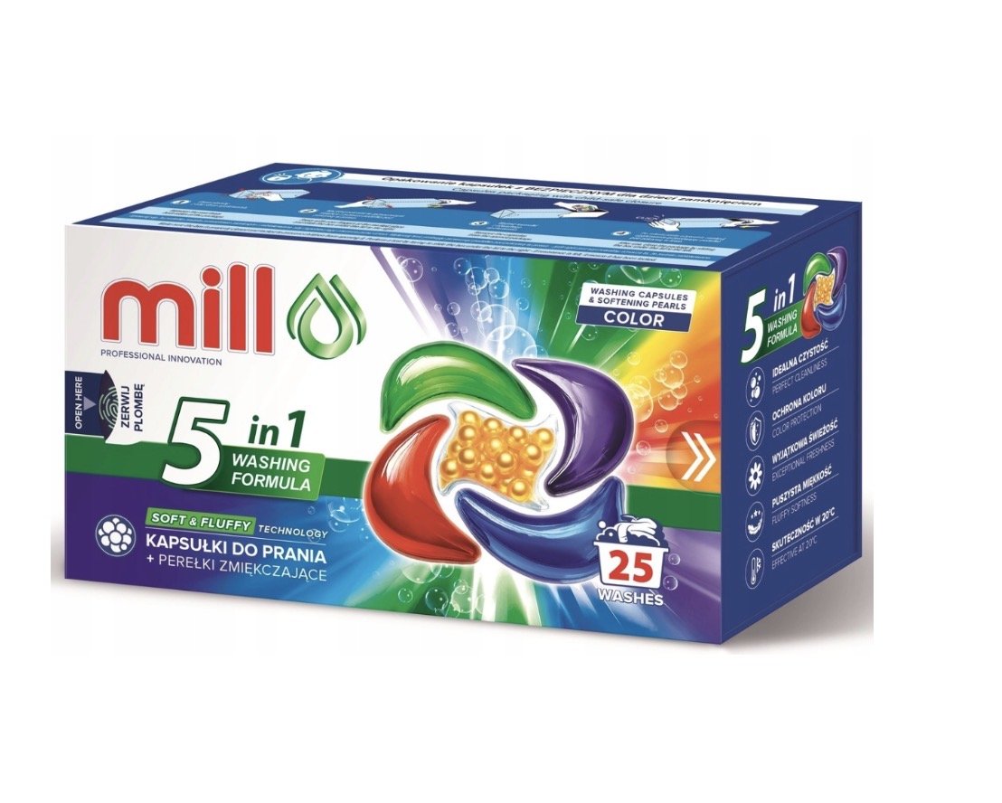 Mill Pro Color Laundry Capsules +