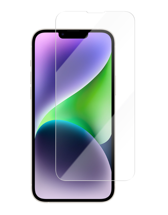 Vmax Normal Clear 2.5 Tempered Glass for iPhone 16 Plus