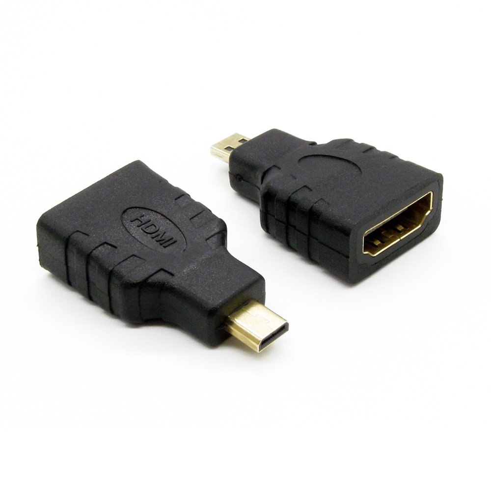 RoGer MHL Universal Adapter Micro HDMI to HDMI Black