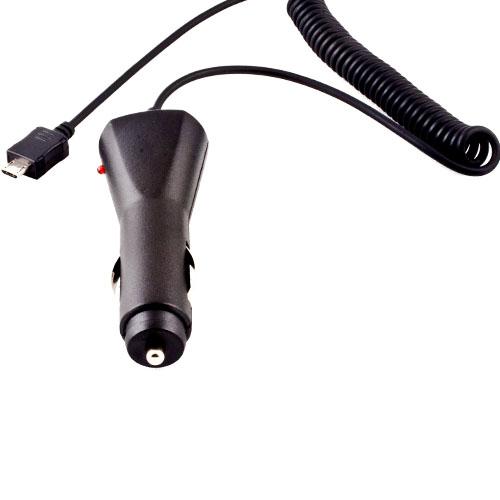 Setty Car charger 1.1A + micro USB cable, Black