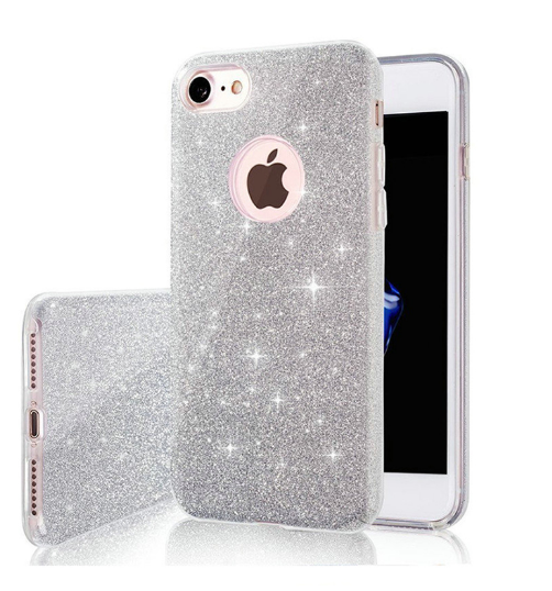 Mocco Glitter 3-in-1 Back Case for Apple iPhone 17 Pro