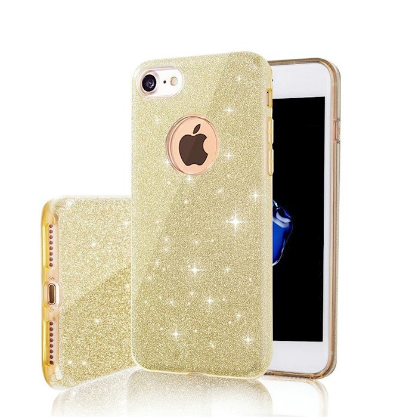 Mocco Glitter 3-in-1 Back Case for Apple iPhone 17