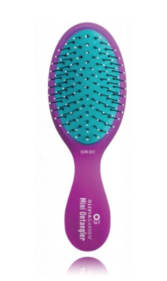 Olivia Garden Mini Detangling Hairbrush Purple