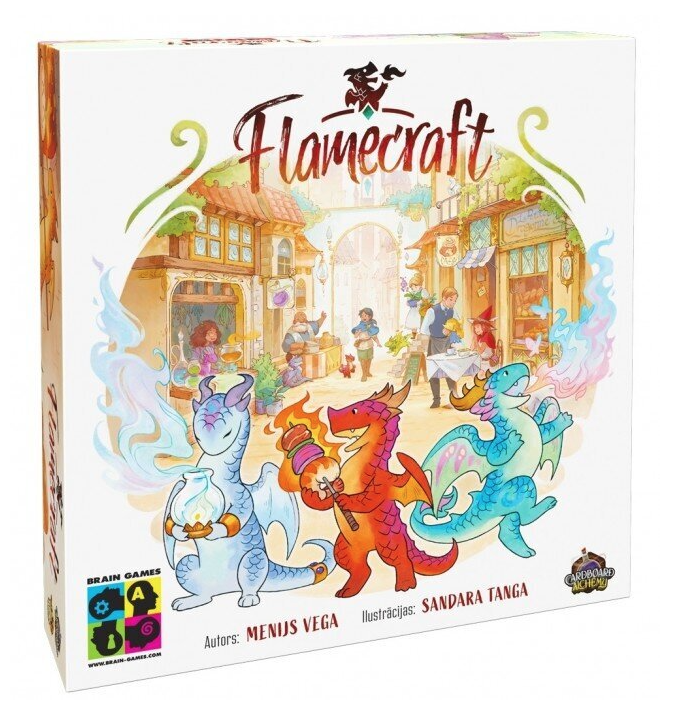 Brain Games Flamecraft Board Game