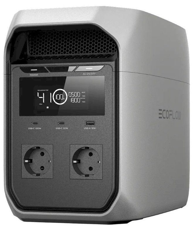 EcoFlow Delta 3 Classic Portatīvā Uzlādes