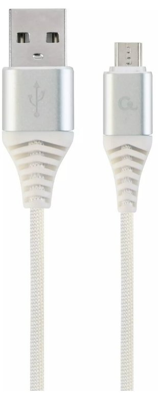 Gembird CC-USB2B-AMMBM-1M-BW2 USB-A uz Micro-USB kabelis