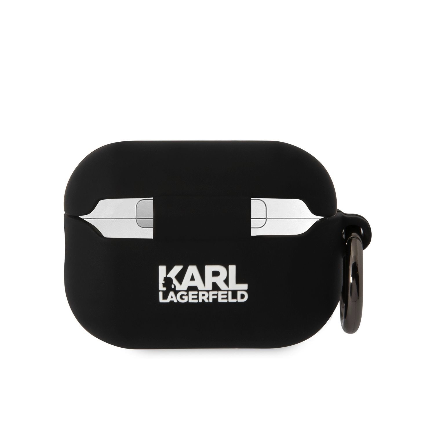 Karl Lagerfeld 3D Logo NFT Karl and Choupette Silicone Case for AirPods Pro 2 / Black